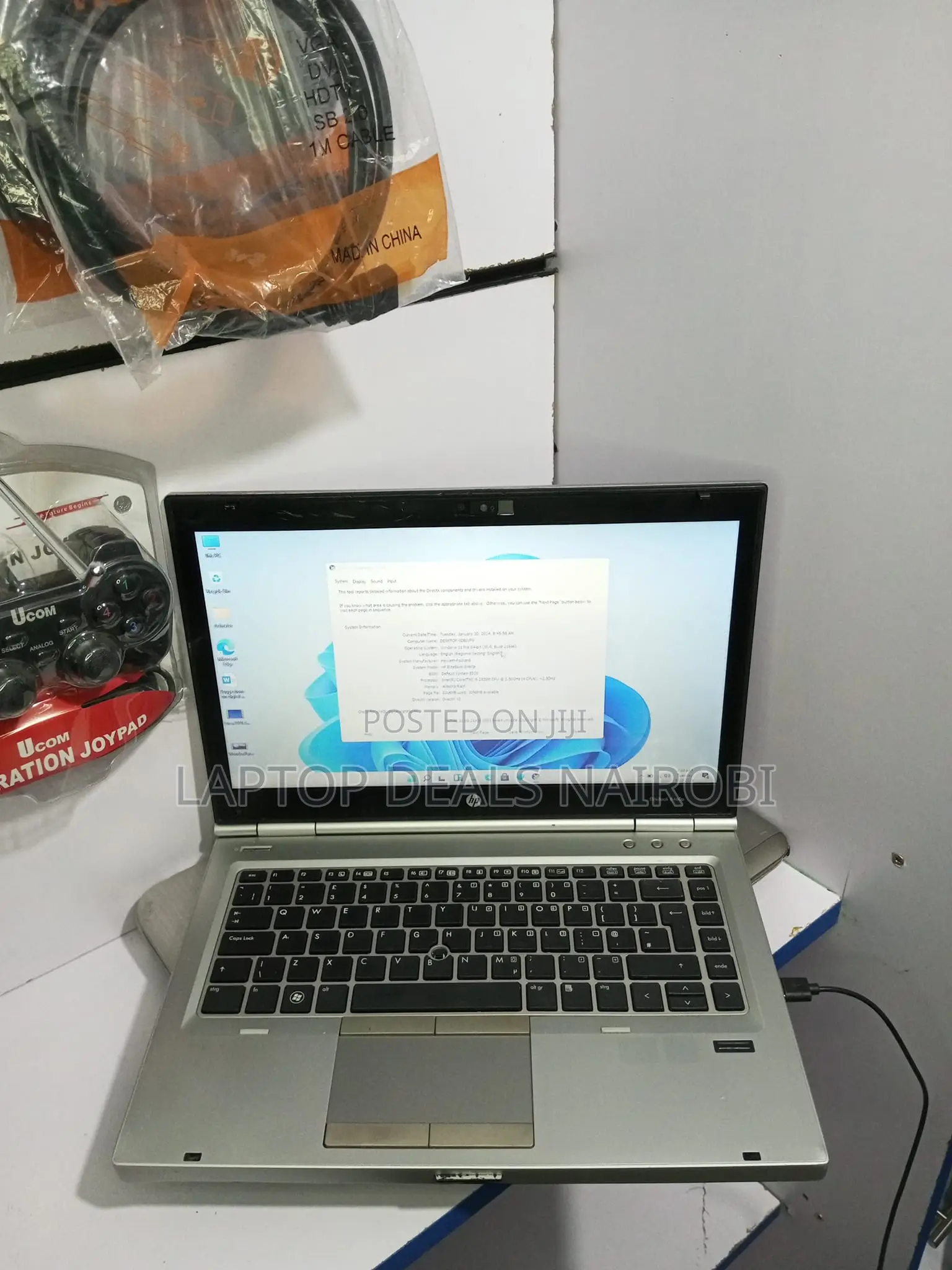Laptop HP EliteBook 8460P 8GB Intel Core I5 HDD 500GB