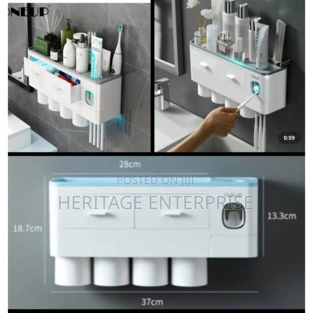 Toothbrush Holder, 4 Cup