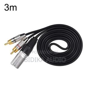 XLR Male to 2rca Male Audio Cable,