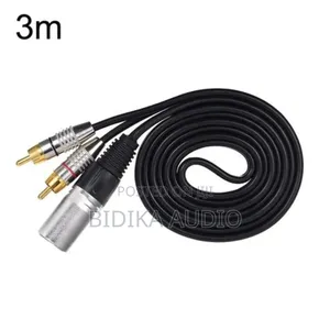 XLR Male to 2rca Male Audio Cable,