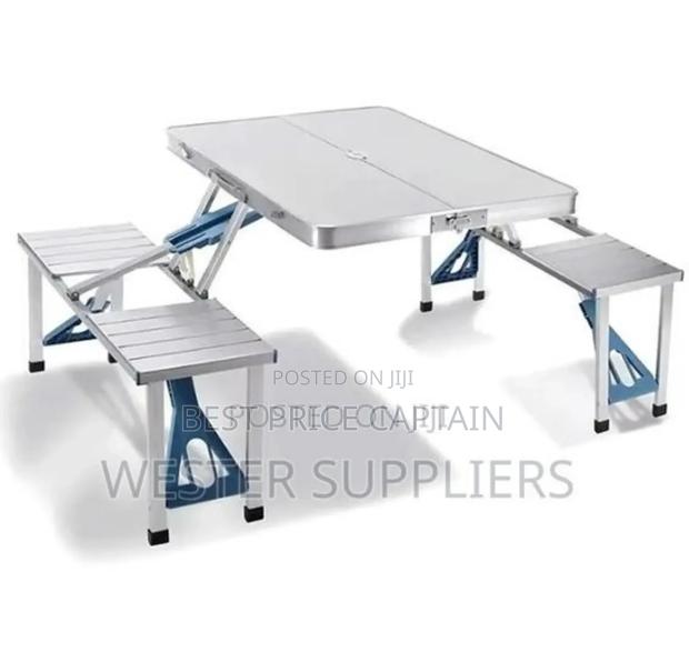 Camping Chair And Table Set With 4 Seats - main view