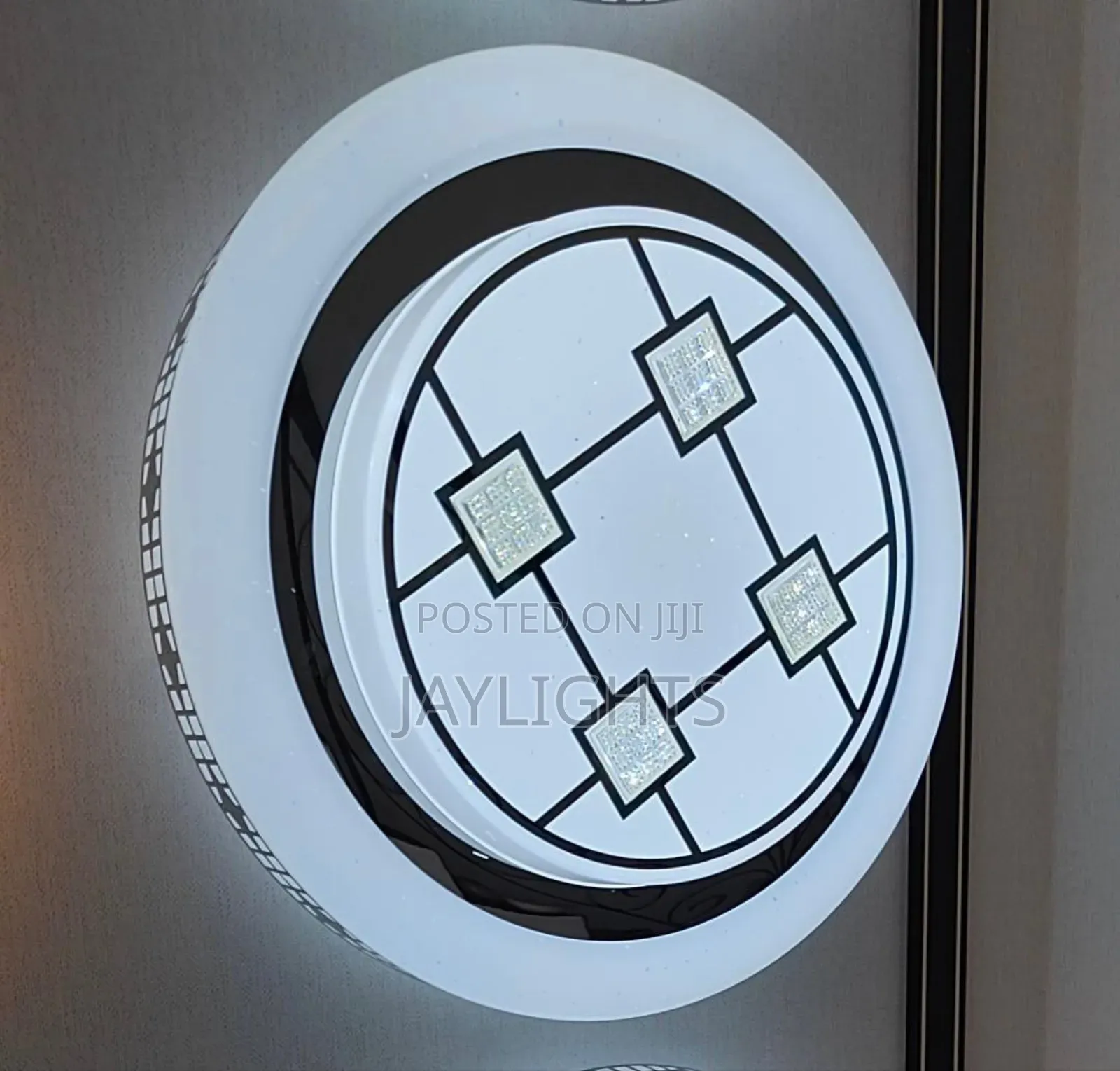Indoor Home 3000k4000k Round Flush Mount Full Moon