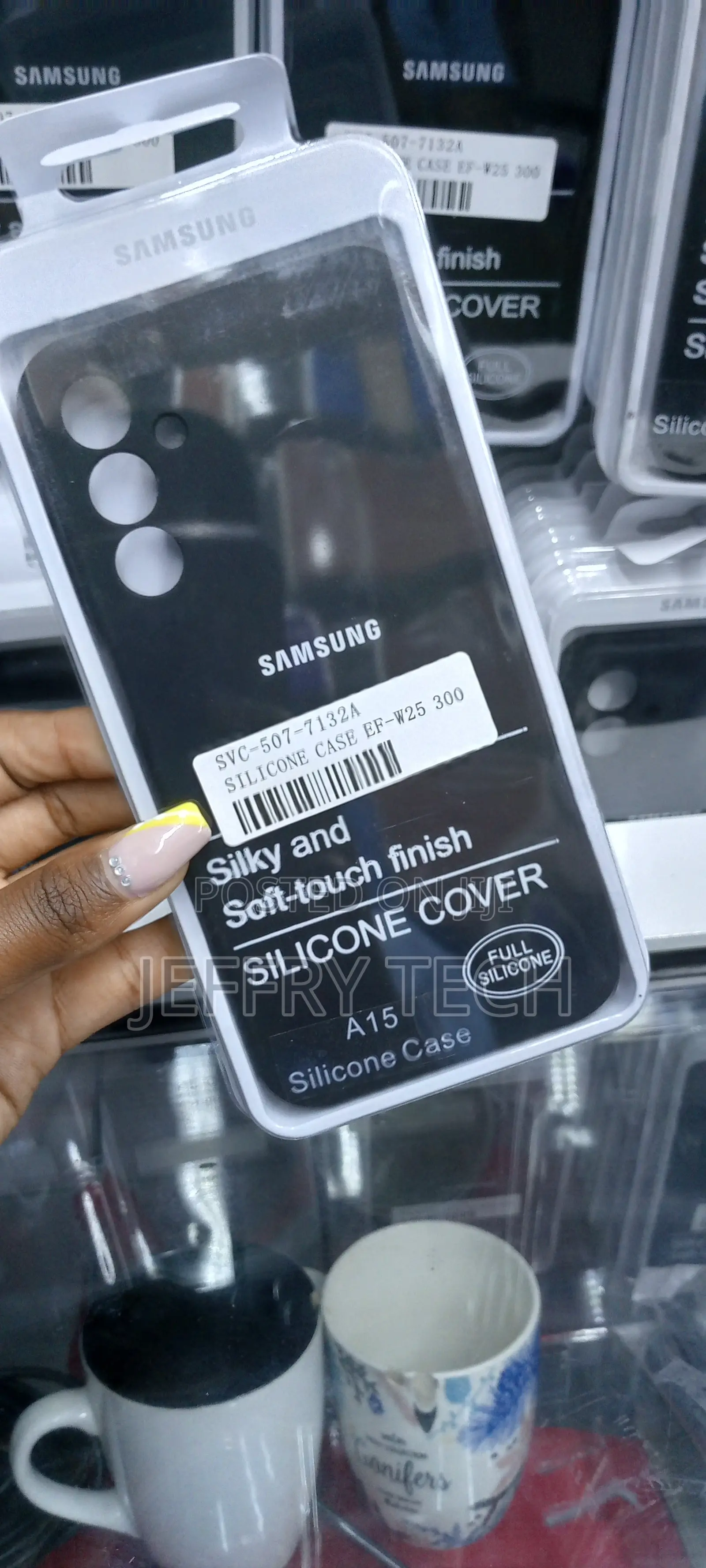 Silicone Case for Samsung Galaxy A15 Gel Rubber Bumper Case