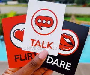 3 Games in 1 : Talk Flirt Dare Card Game