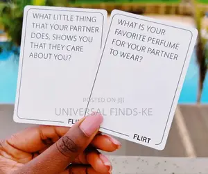 3 Games in 1 : Talk Flirt Dare Card Game