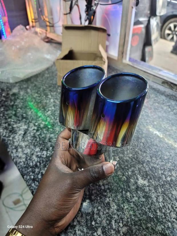 Double or Single Exhaust Outlet Tips 1000-1500 - thumbnail 2