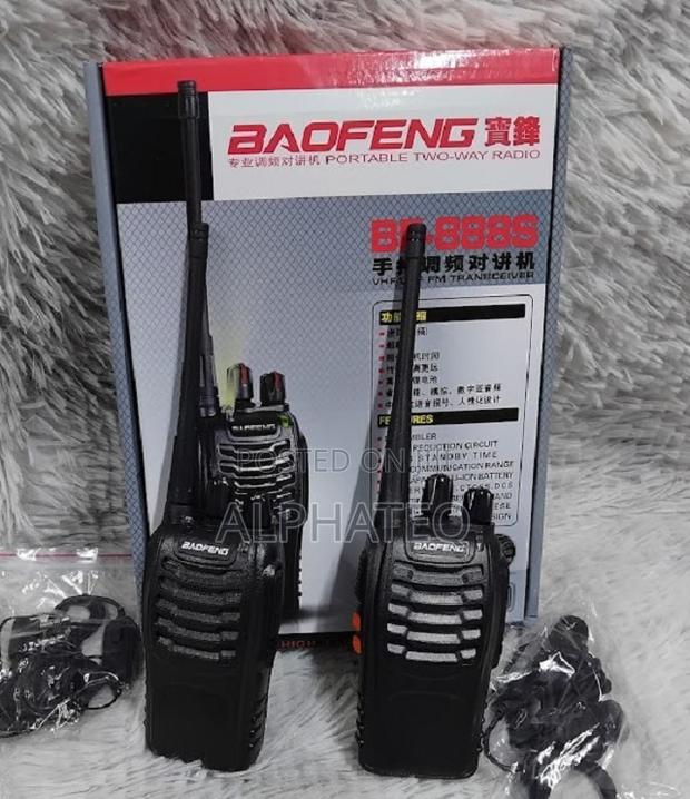 Baofeng Bf-888s Walkie Talkie Portable Two-Way Radio 2pcs Lo