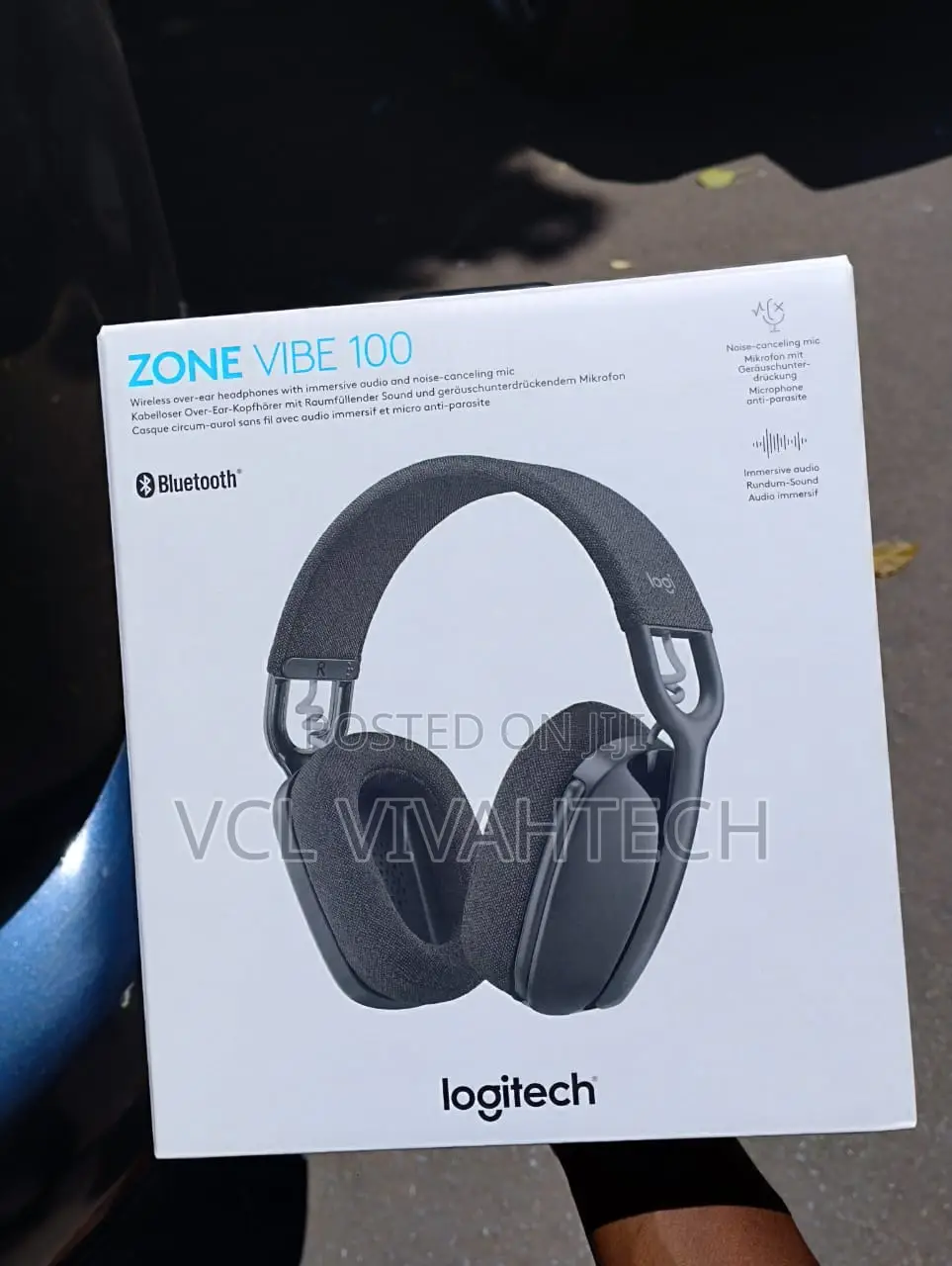 Zone Vibe 100 Wireless Over the Ear Headphones
