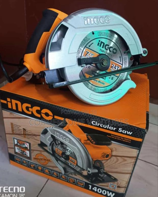 Ingco Circular Saw 1400w/ Circular Saw 7"