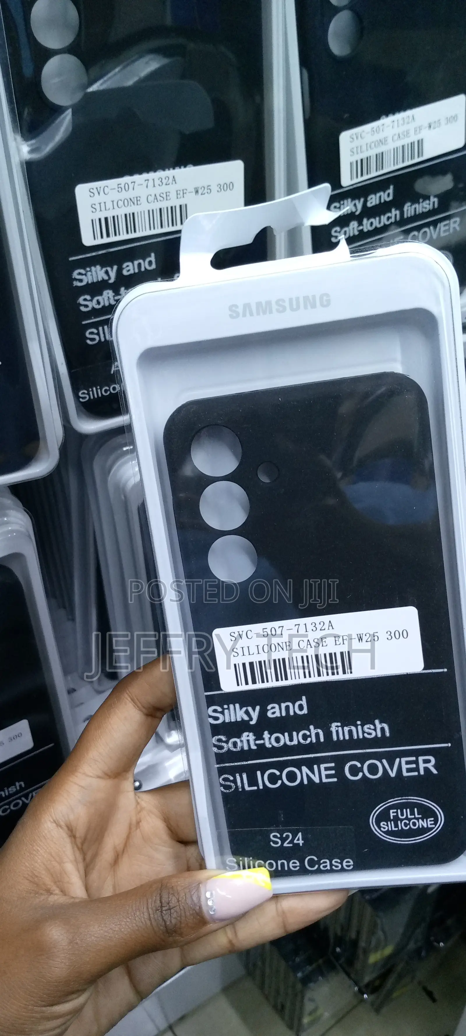 Samsung Galaxy S24 Silicone Phone Case Smooth Grip,