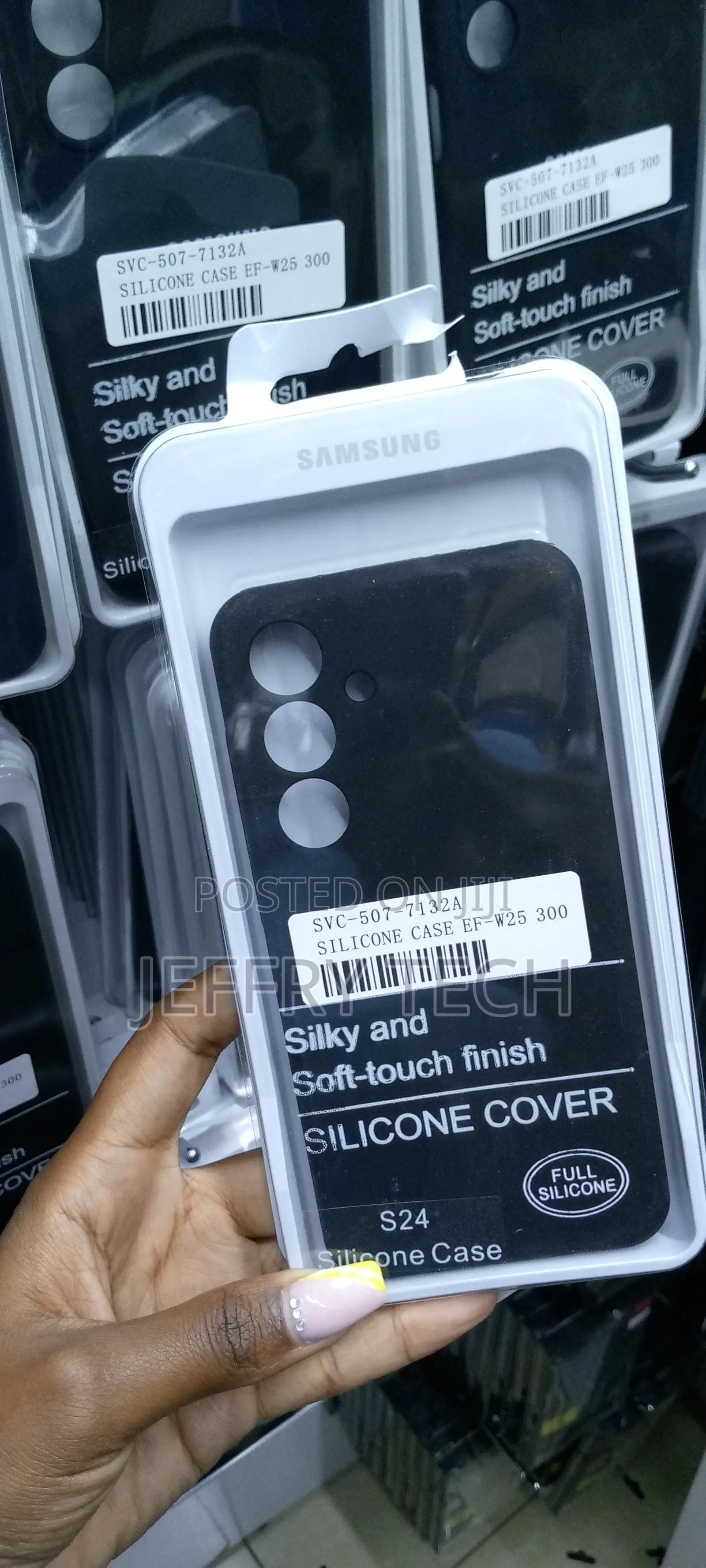 Samsung Galaxy S24 Silicone Phone Case Smooth Grip,