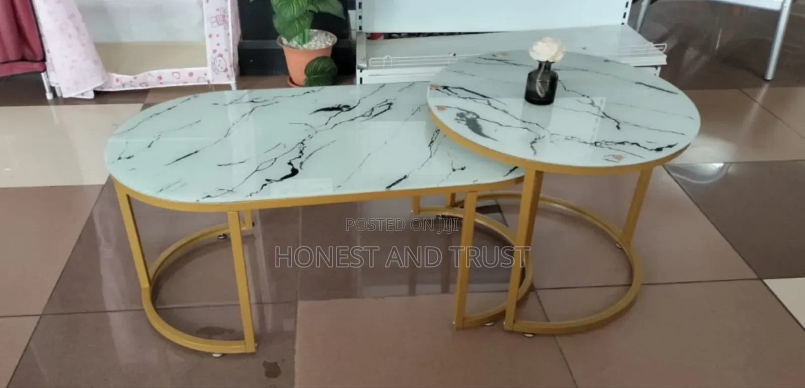 White Marble Table