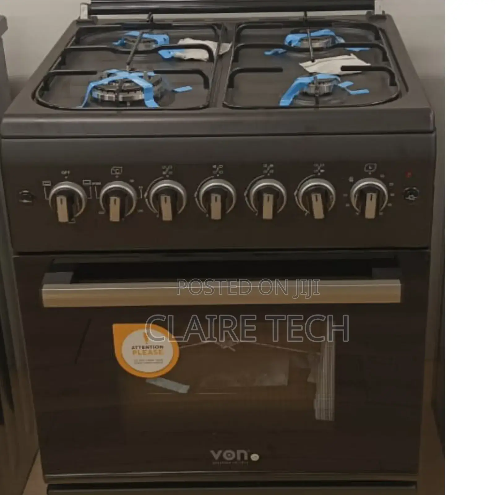 Von 58*58 Full Gas With Electric Oven and Wok Burner