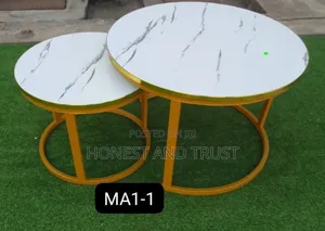 Wwhite MDF Nesting Table