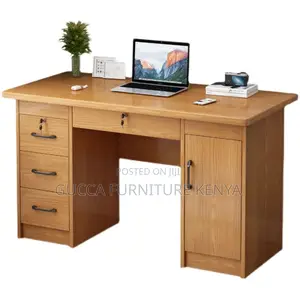 Clerical Desking:120cm Sleek Home Wooden Office Desk