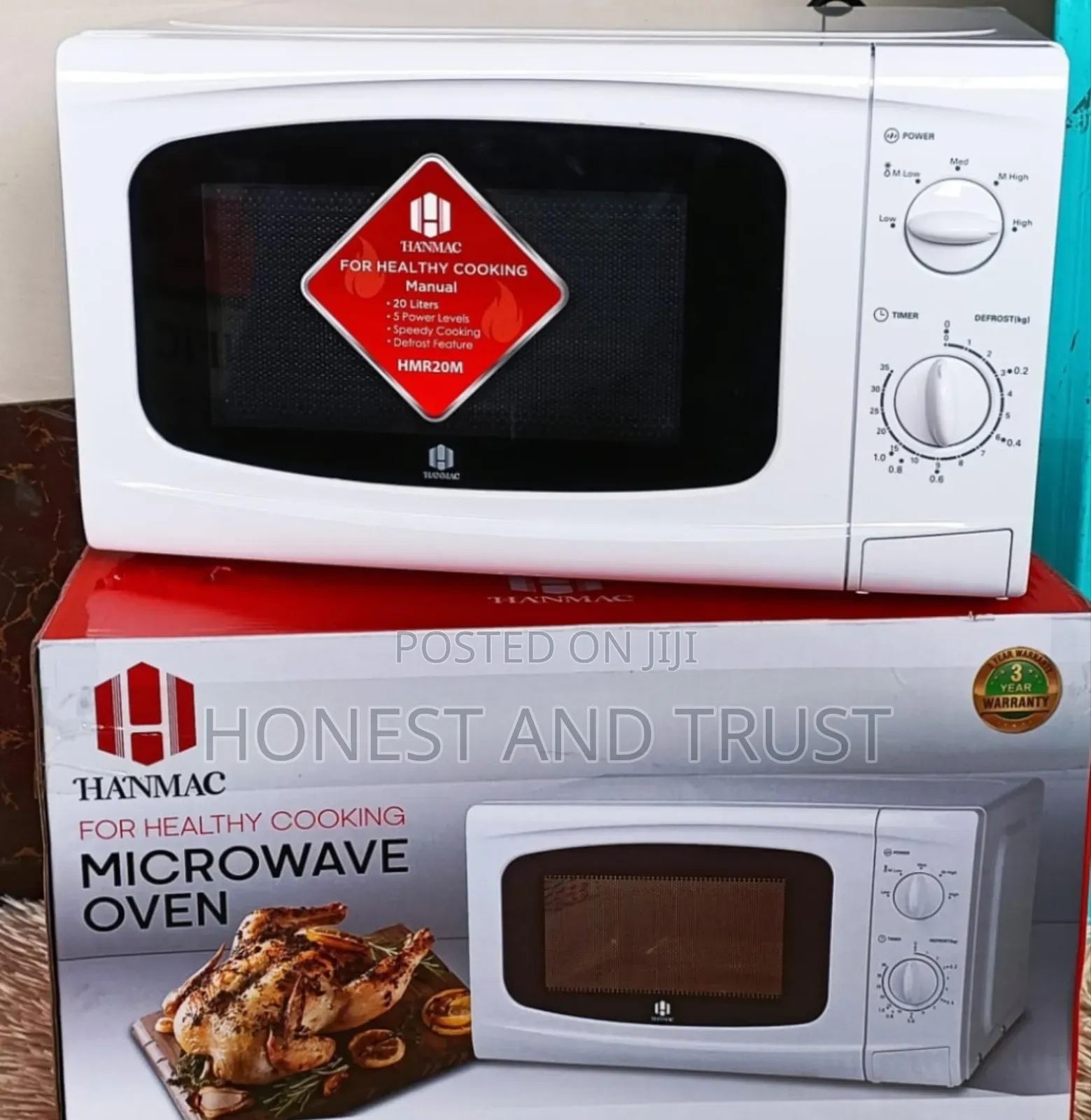 Manual Hanmac 20 Litres Microwave