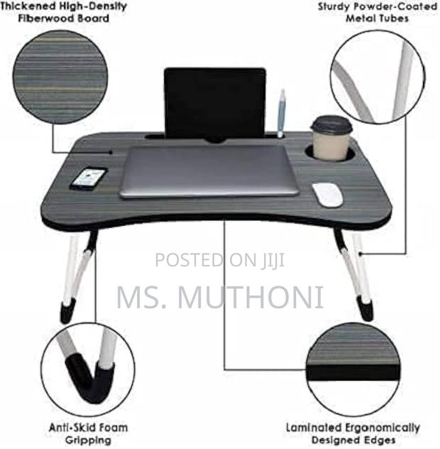 Folding Breakfast/ Study Table Laptop Desk - thumbnail 4
