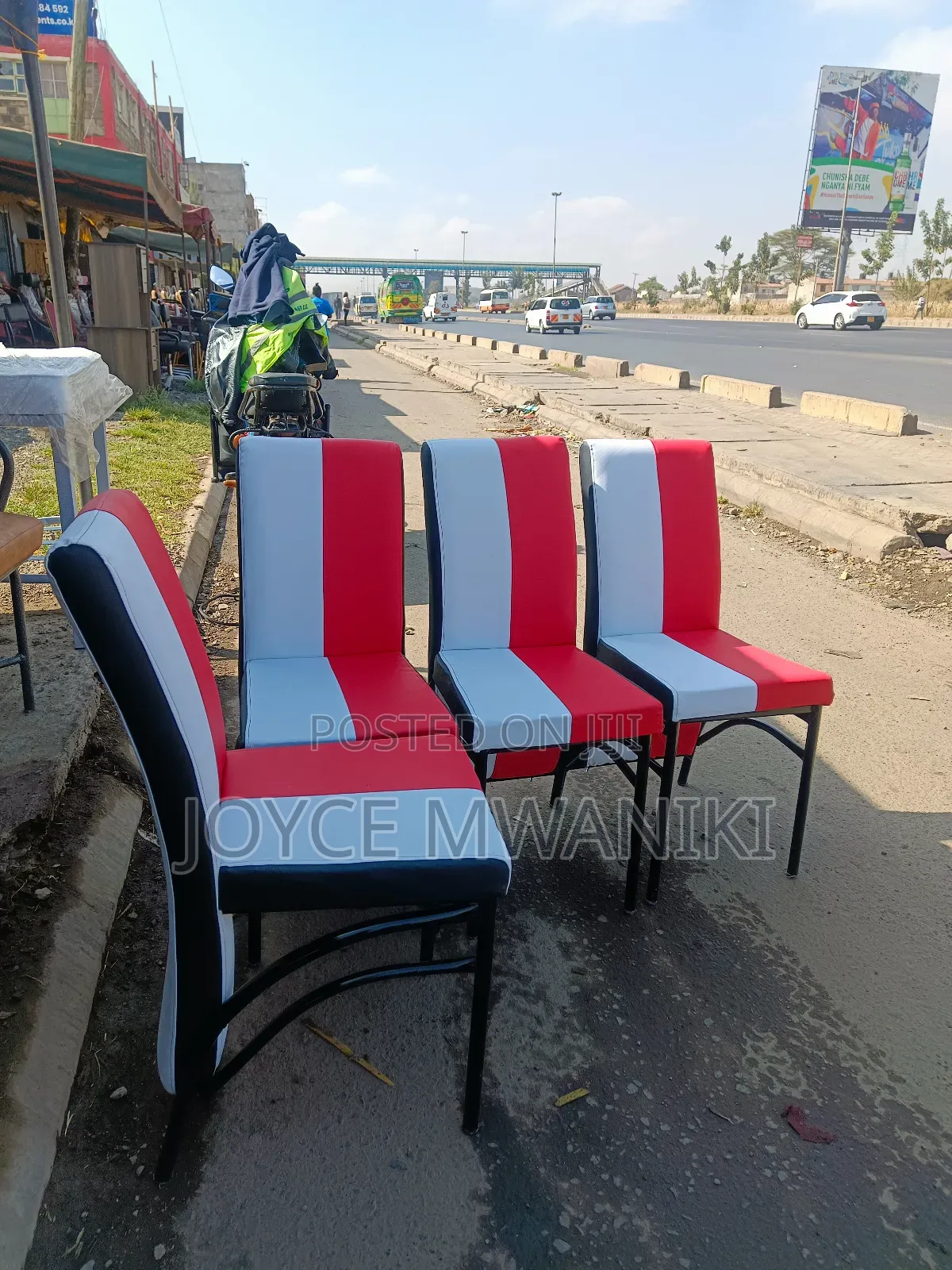 Executive Chairs, Mix of Black, Red White 