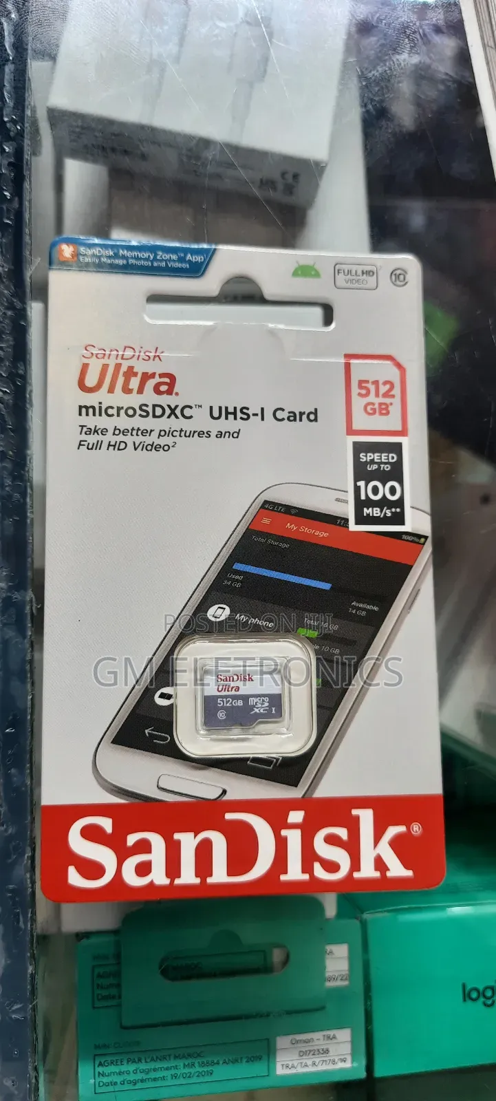 New 512gb Memory Card [Class-10]