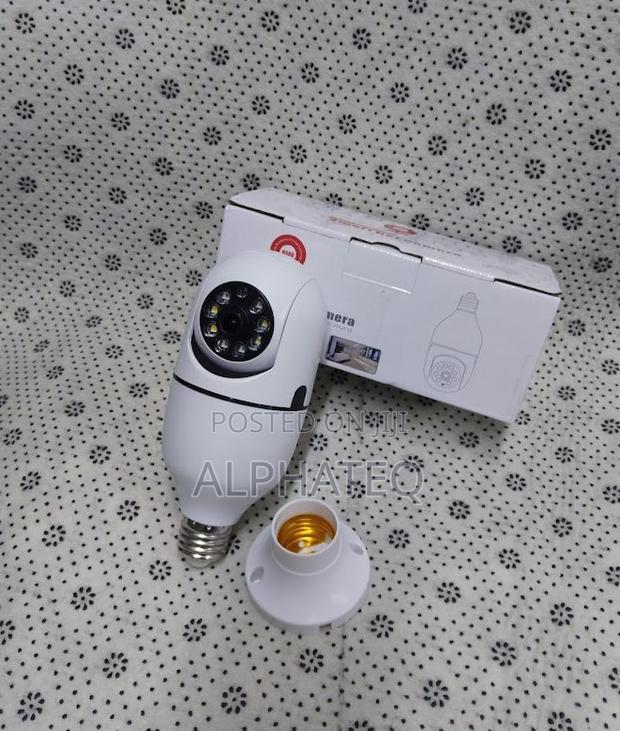 PTZ Rotating Wifi Bulb Camera- Wifi PTZ Bulb Camera