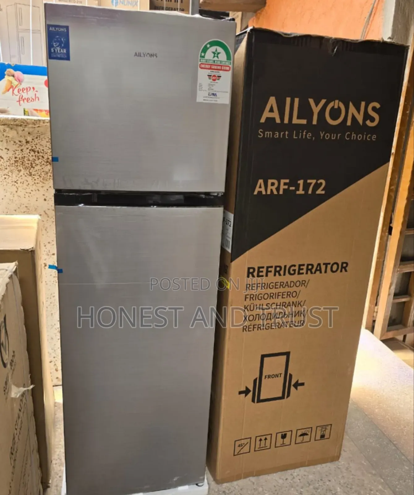 168 Llitres Ailyons Refrigerator