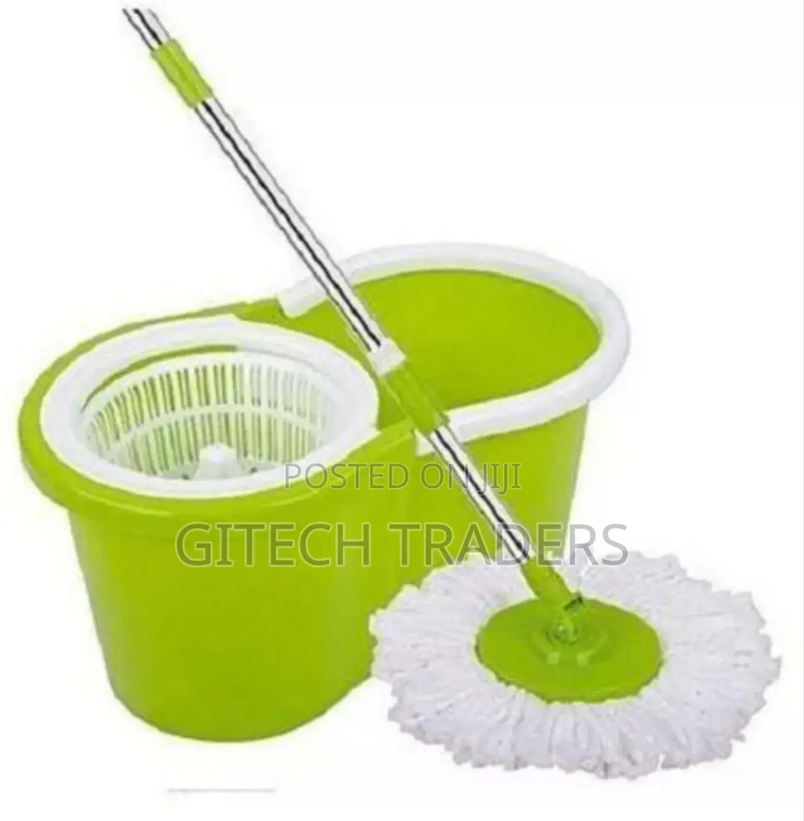 *Microfiber Spin Mop With Extra Head
