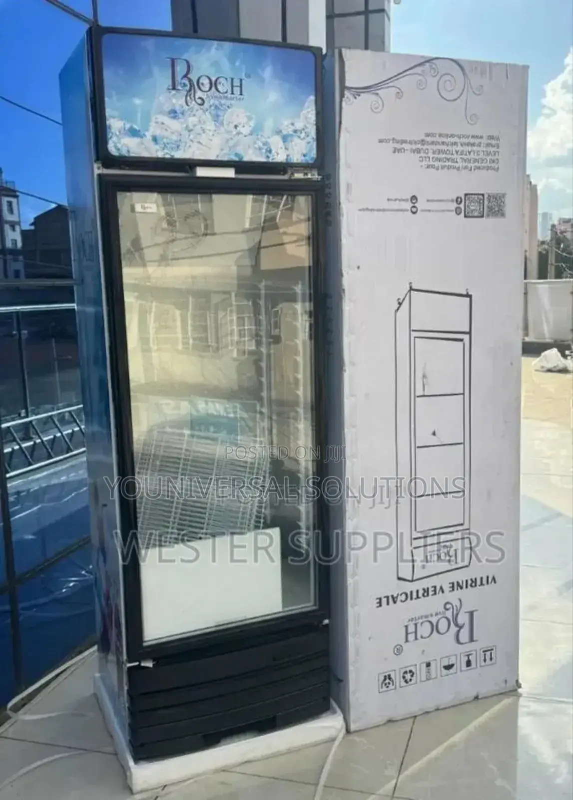 Roch RSF-350 279l Showcase Fridge Chiller