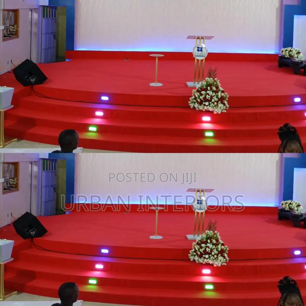 Wall to Wall Carpets. Full Altar Carpet Fitting