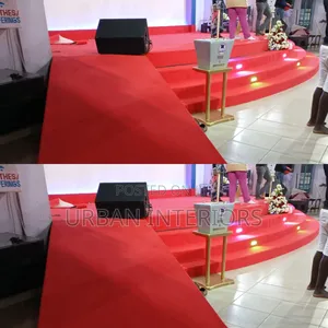Red Altar Carpets. Entrance View
