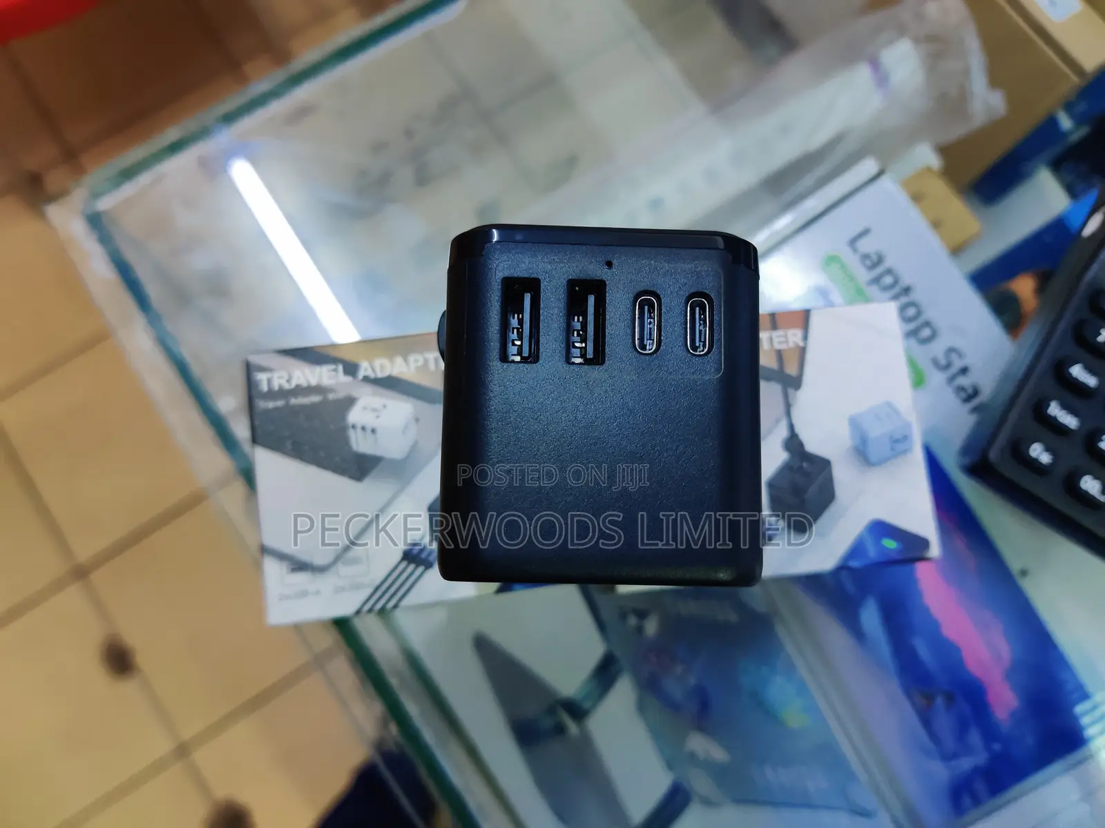 Buy Crossing World Travel Adapter With 2 Usb C and 2 Usb 3.0