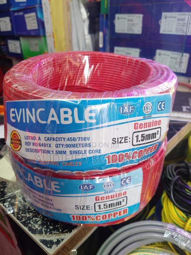 1.5mm Wiring Cable< >Evincable