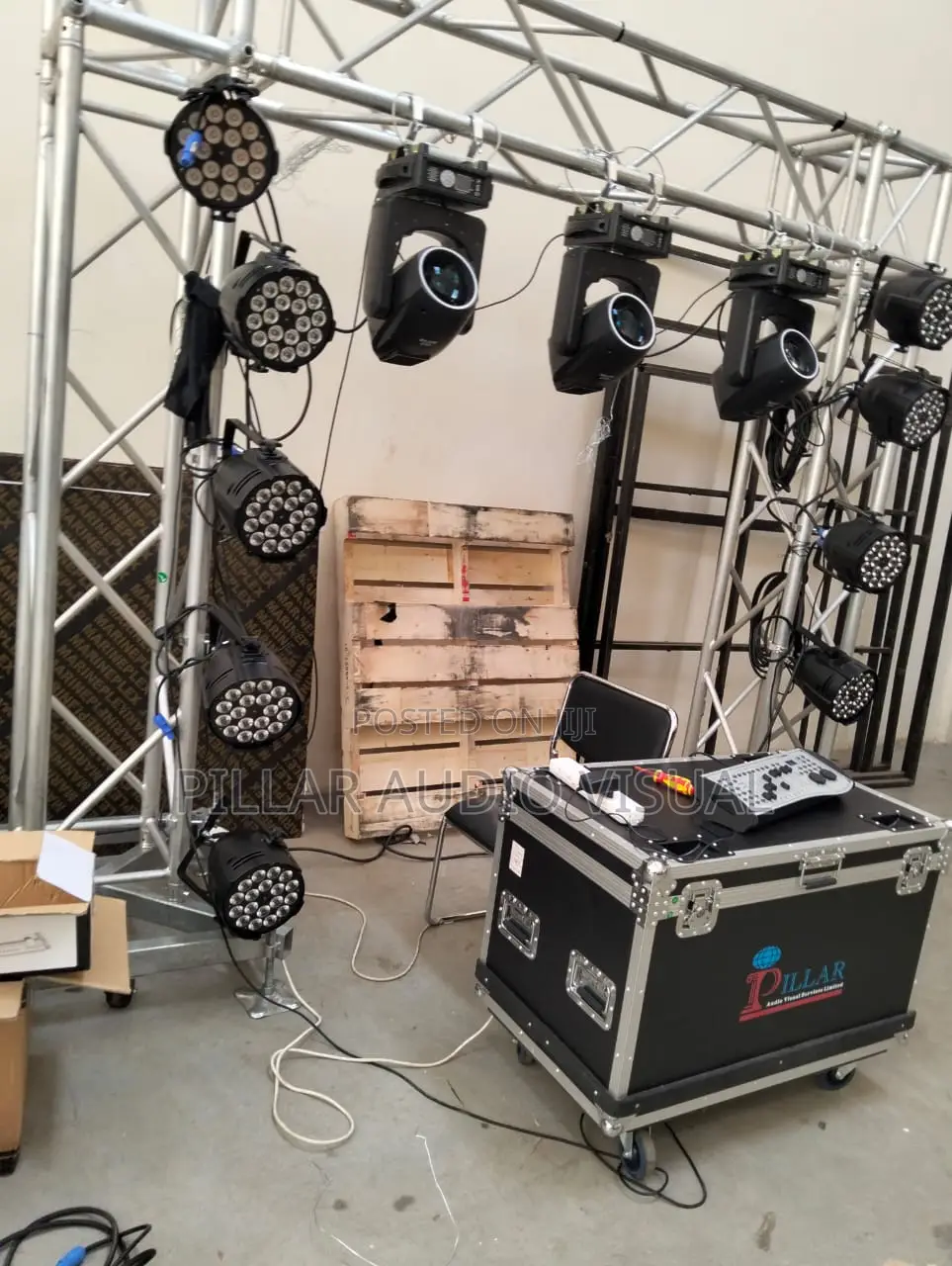 At Pillar Avs,We Have Stage/Raised Dias Parcans Moving
