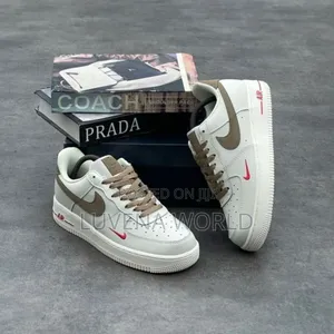 Airforce 1 Brown Swosh