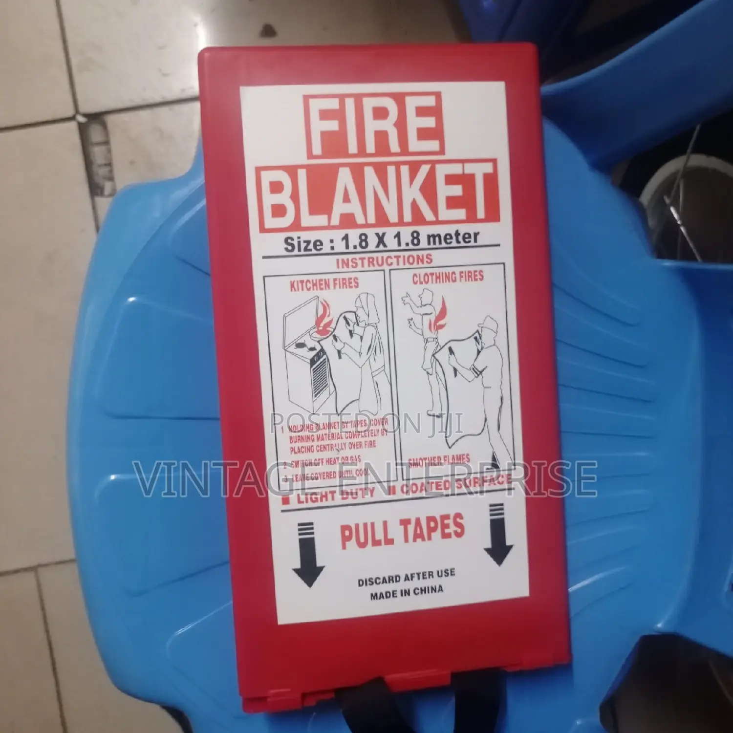 Fire Blanket 1.8x 1.8 Metre