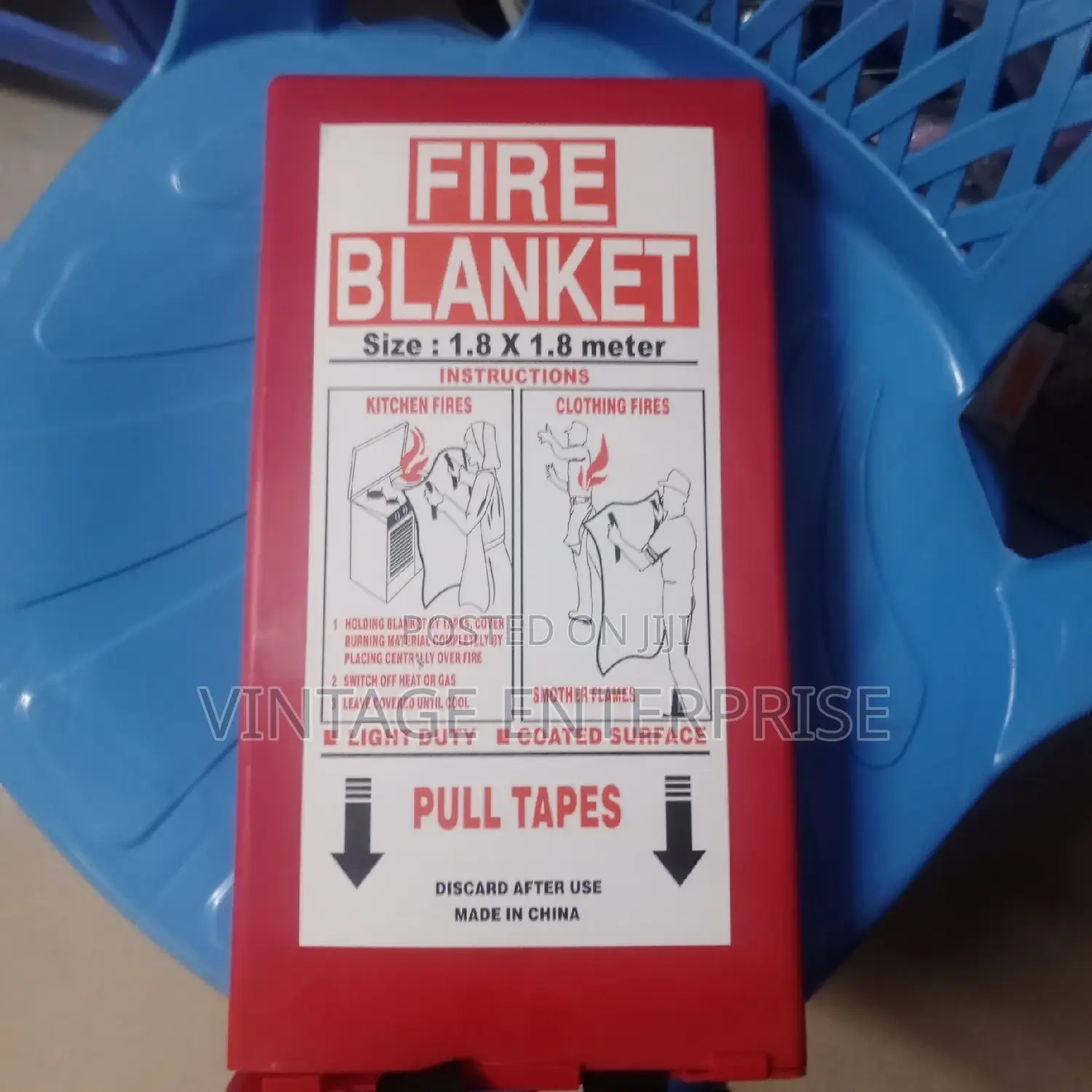 Generic Fire Blanket 1.8m X 1.8m