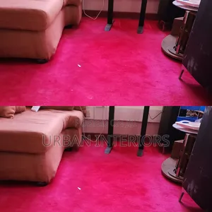 Pink Redish Wall to Wall Carpets. Office Carpets