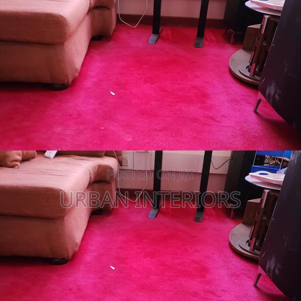 Pink Redish Wall to Wall Carpets. Office Carpets - main view