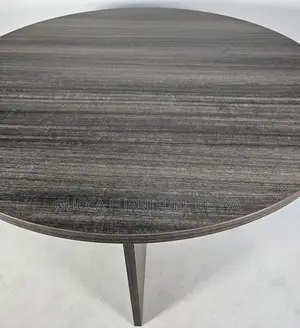 Boardroom Tables:Modern Grey Oak Round Meeting Room Table