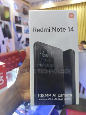 New Xiaomi Redmi Note 14 256 GB Black - main view