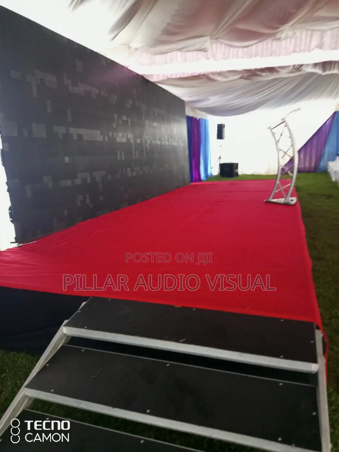 Get From Us the Stage/Raised Dias It's Lightings Hire, Led