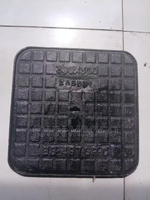 12" Cast Iron Manhole Cover.