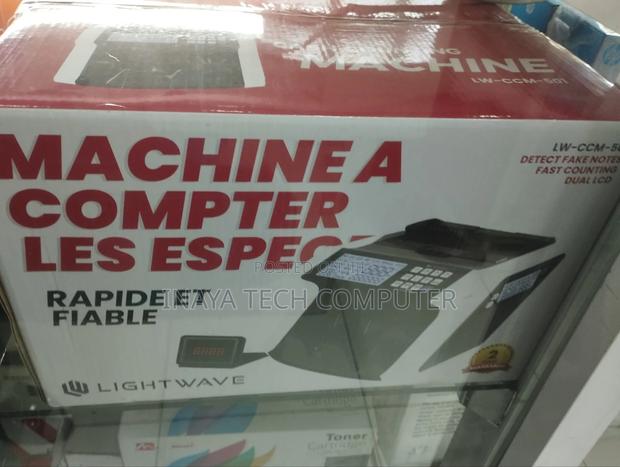 Lightwave Lw-CCM-501 Bill Counting Machine Dual LCD Dispay
