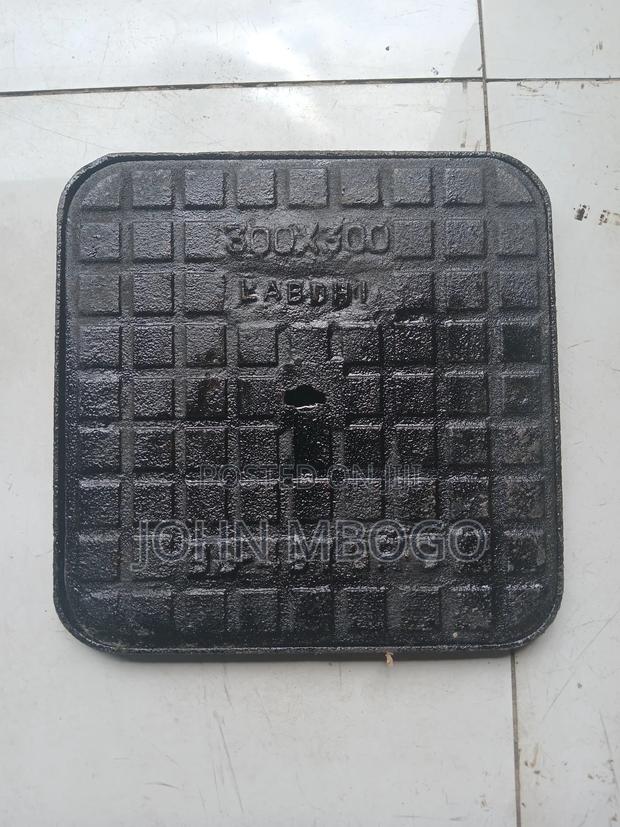 12" Inch Manhole Cover- Cast Iron .