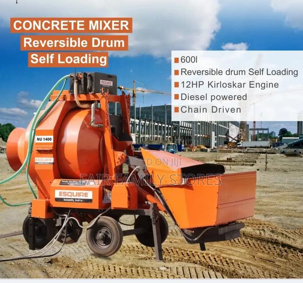 Self Loading Concrete Mixer - main view