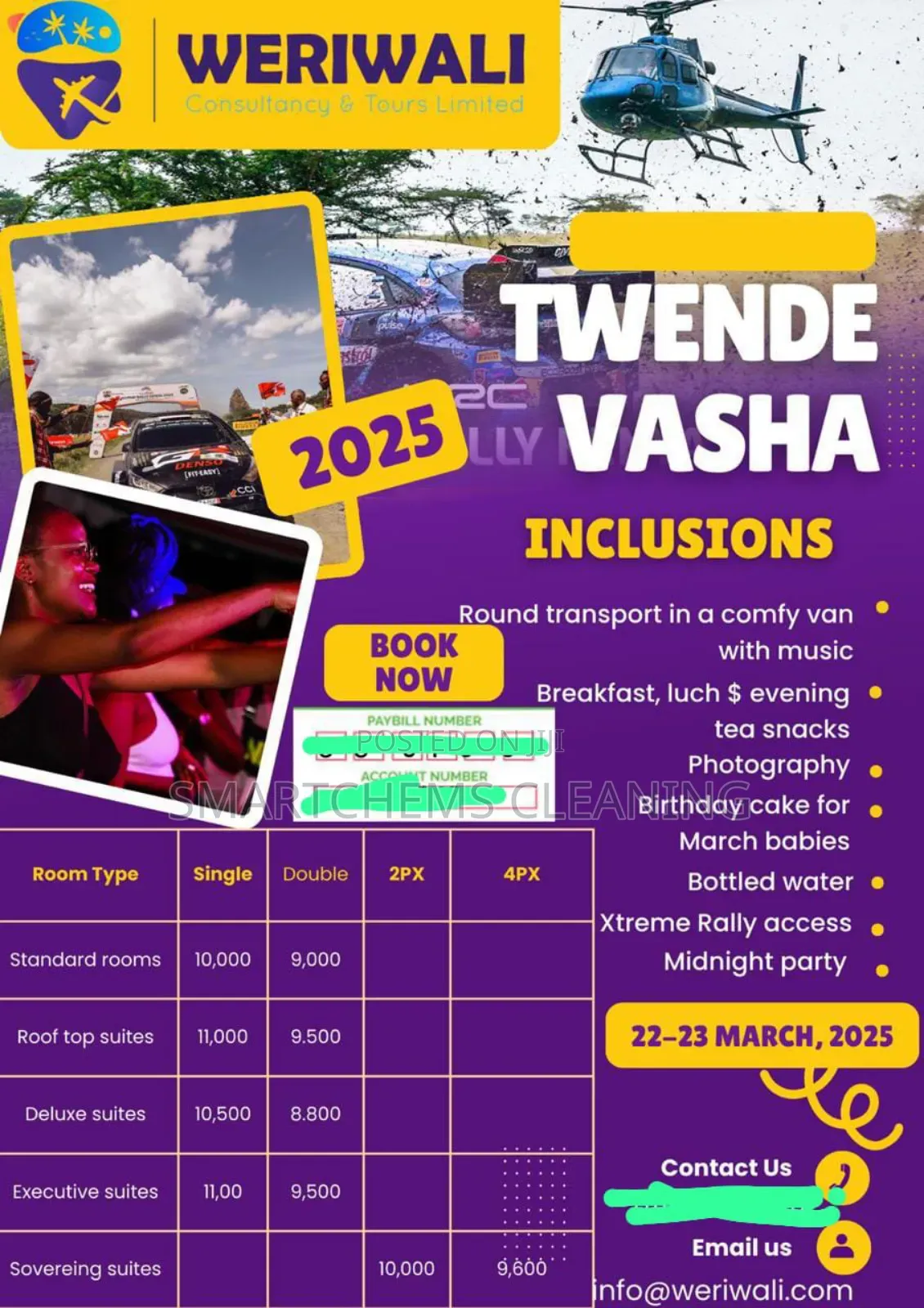Safari Rally Live Experience