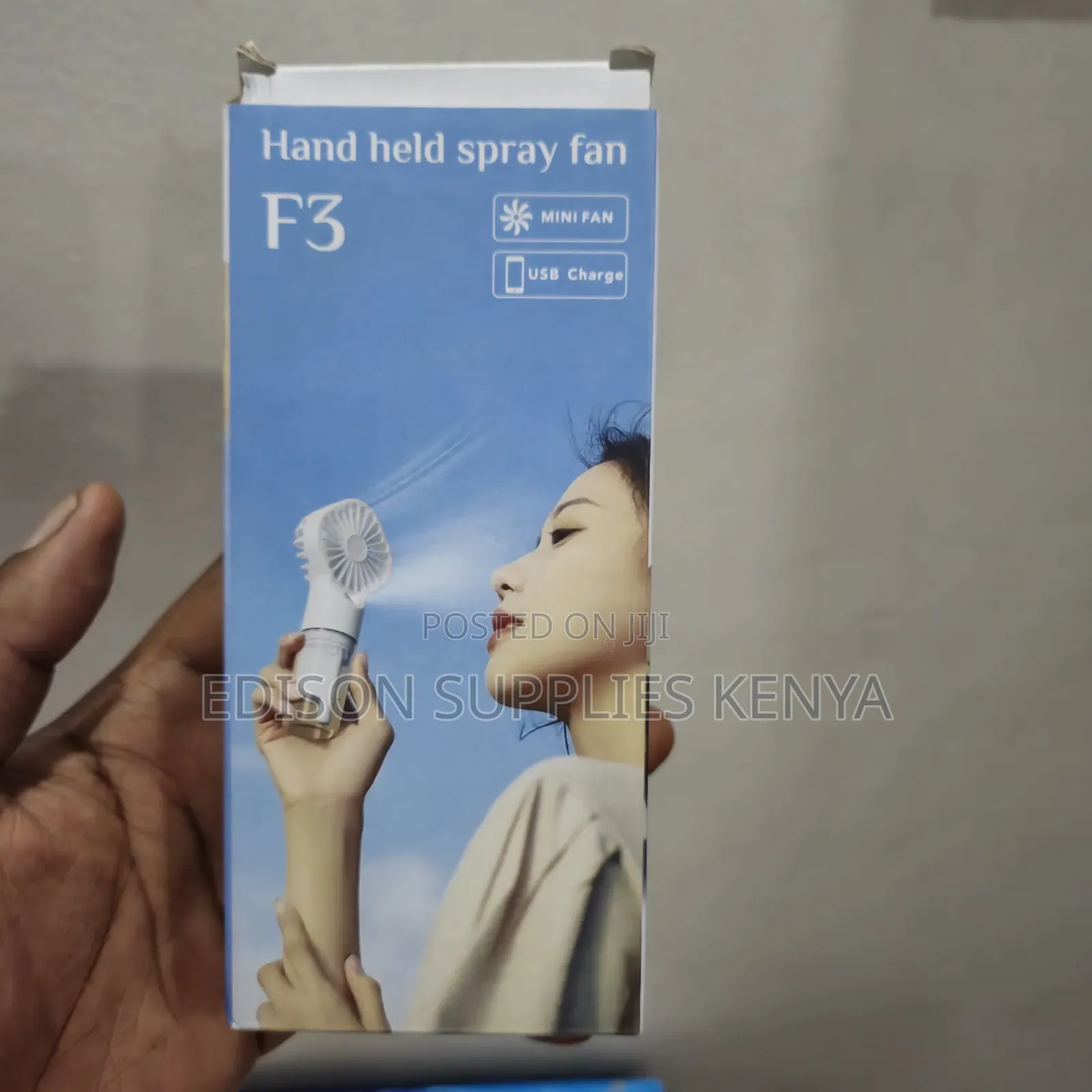 Hand Fans Mist Sprayer Fan Humidifier Cooling Fan