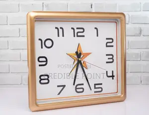 Gold- Lining Wall Clock