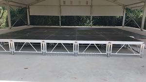 Imported Raised Dias Stages for Hire, Get From Pillar Avs - thumbnail 2