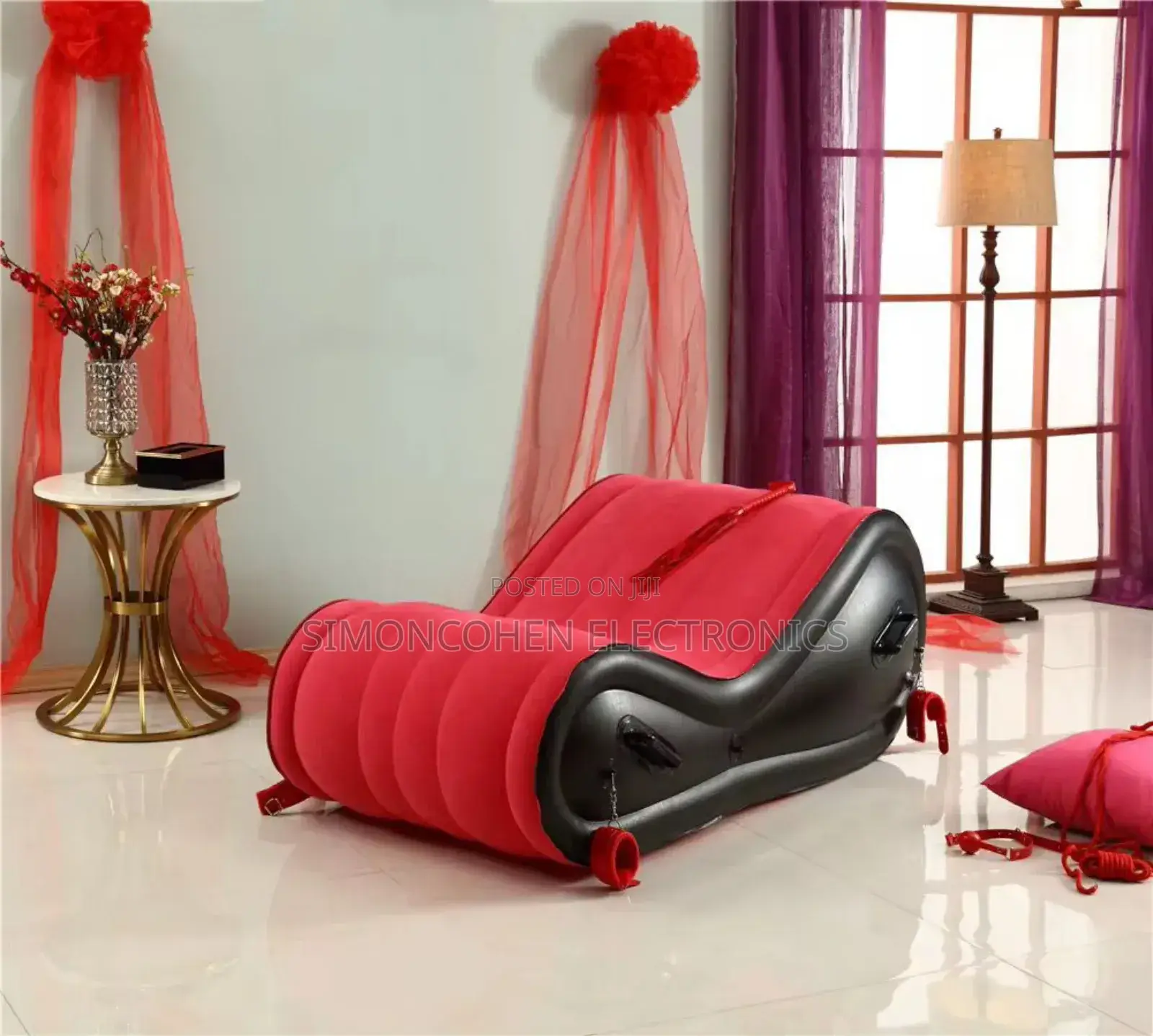 Multi-Purpose Inflatable Sex Lumbar Cushion
