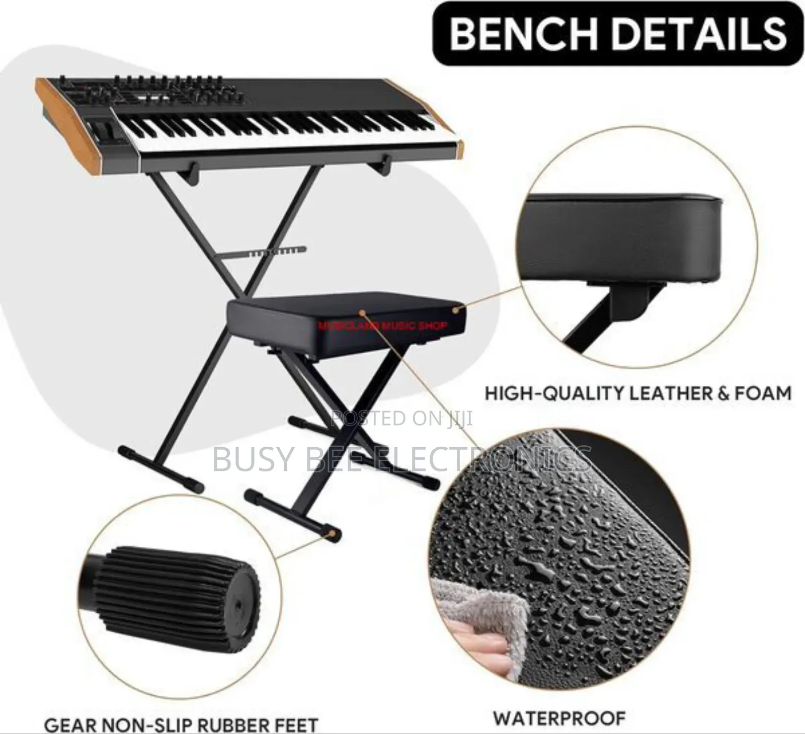 Piano Bench Piano Stool